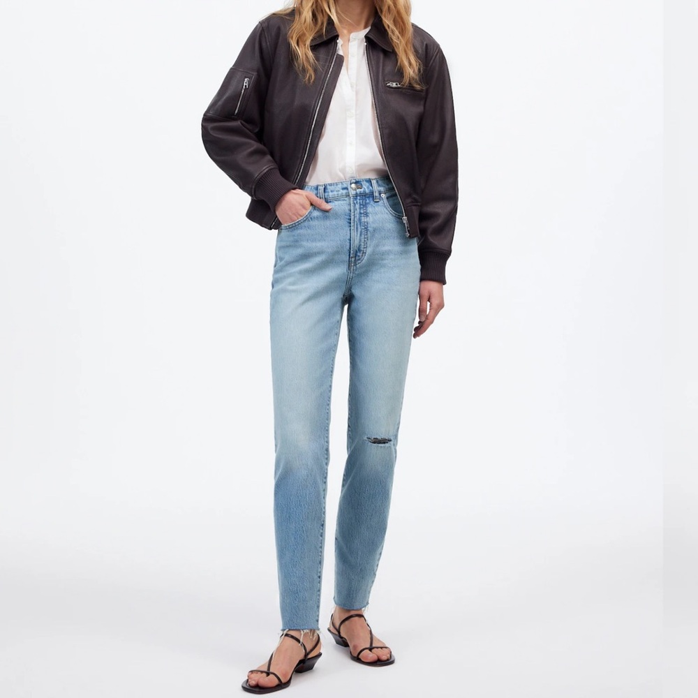 Madewell Perfect Vintage Jean Frayed Hem Size 26